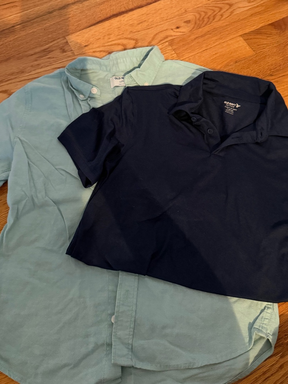 Old Navy Navy Boys Shirts Large 10/12